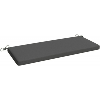 Foto van Outsunny Buiten zitkussen - Polyester, schuim - 110L x 46B x 6,5H cm - Donkergrijs