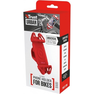 Trust 22494 houder Fiets, Motorfiets Rood Passieve houder Trust 22494 houder Fiets, Motorfiets Rood Passieve houder