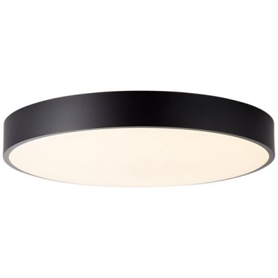 Foto van Brilliant SLIMLINE - Plafondlamp - Wit/Zwart