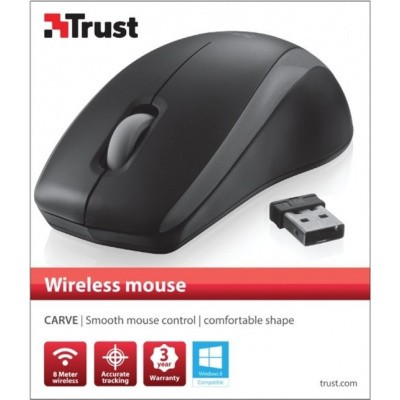 Trust Carve - Draadloze Muis Trust Carve - Draadloze Muis