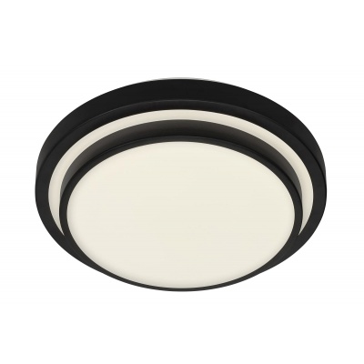 Foto van Briloner Cake 3459-015 LED plafondlamp zwart 18 Watt voor de woonkamer