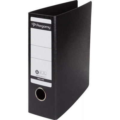Foto van Pergamy 900902 ordner A5 hoog 8 cm zwart