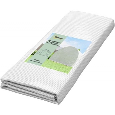 Foto van Outsunny Kashoes-PE-300L x 300B x 200H cm - Wit