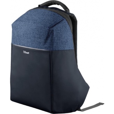 Foto van Trust - Nox | Anti-diefstal Rugzak | 15.6 inch | Blauw - Zwart