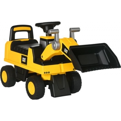 Foto van HOMCOM Speelgoed Graafmachine voor Kinderen - Geel, 78 x 29,5 x 54 cm