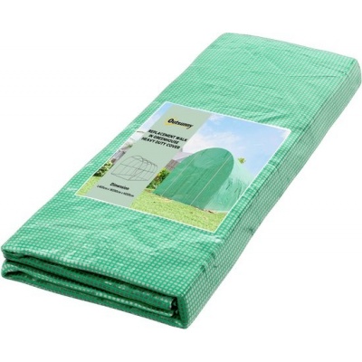 Foto van Outsunny Kasafdekking - PE - 400L x 200B x 200H cm - Groen