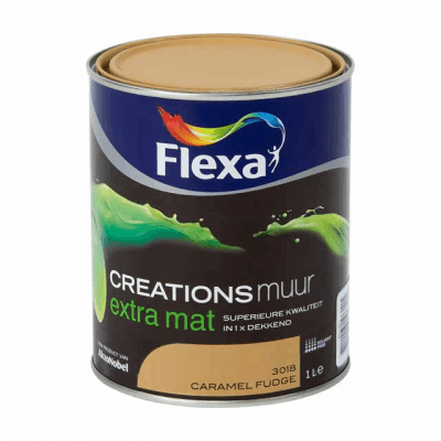 Flexa Creations Muurverf Caramel Fudge Flexa Creations Muurverf Caramel Fudge