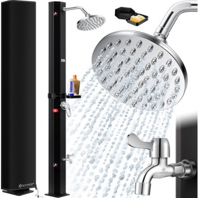 Foto van KESSER® Buitendouche zonneenergie - Tuindouche Solar 40 Liter Warm Water max. 60°C Camping Douche me