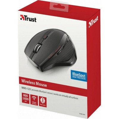 Trust WMS-123 muis RF Draadloos 1600 DPI Trust WMS-123 muis RF Draadloos 1600 DPI
