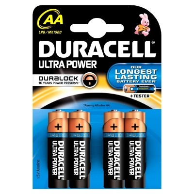 Duracel Ultra Power AA Blue Duracel Ultra Power AA Blue