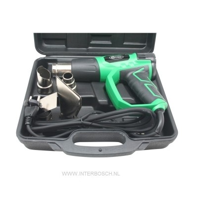 Hetelucht Pistool Deluxe + Koffer Hetelucht Pistool Deluxe + Koffer