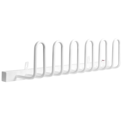 Foto van HOMCOM Elektrische schoenendroger 60W voor 3 paar schoenen en handschoenen - Wit 76 x 13 x 17 cm