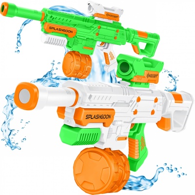 Foto van KESSER® Waterpistool Set van 2 Waterpistolen Spuitpistolen incl. Scope Zeer krachtig Bereik 16m, Cap