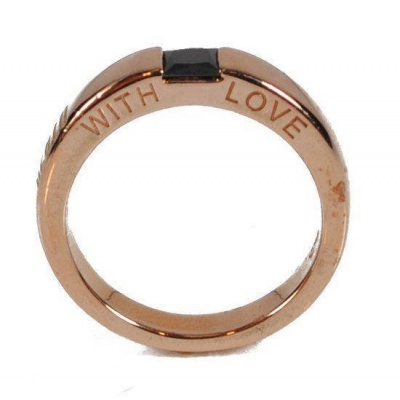 Foto van Otazu Prodigy Ring - 17,00 mm. (53) - Swarovski steen