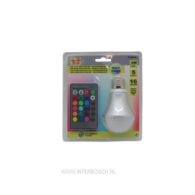 Ledlamp Multicolor + Afstandsbediening Ledlamp Multicolor + Afstandsbediening