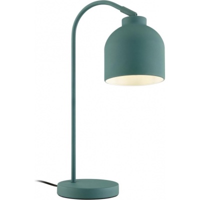 Foto van BRILLIANT Sven tafellamp turquoise, metaal, 1x A60, E27, 40W, zonder lampen, A++