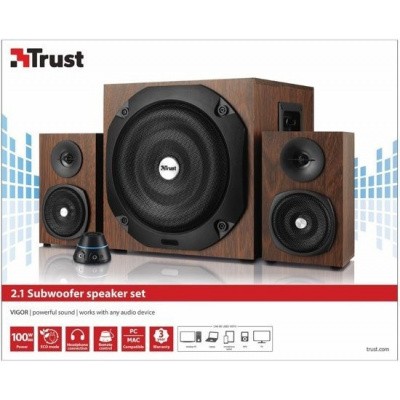 Nieuw! Vigor Subwoofer Speakerset 2.1 Trust Nieuw! Vigor Subwoofer Speakerset 2.1 Trust