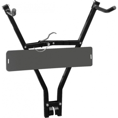 Foto van Carpoint Fietsdrager – Trekhaak Bevestiging – Compact en Stevig – 15 kg Draagvermogen