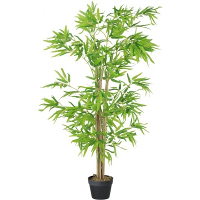 Foto van Outsunny - Kunstplant met pot - Voor binnen en buiten - Groen