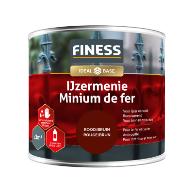 Foto van FINESS IJzermenie 250 ml - Rood/Bruin