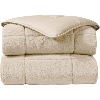 Foto van Zelesta® Teddybed Creme 240x200 - Fluffy Dekbedovertrek - 30 dagen proefslapen