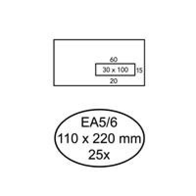 Envelop Quantore 110*220MM Envelop Quantore 110*220MM