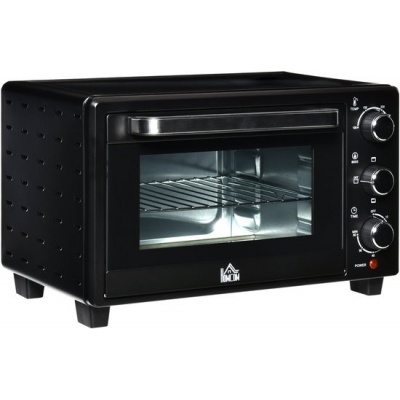 Foto van HOMCOM Mini Oven - 21 Liter - inclusief accessoires - 1400 W
