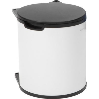 Foto van Brabantia Inbouw Prullenbak - 15 liter - Wit