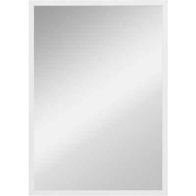 Foto van Homcom wandspiegel - MDF/glas - 50L x 2B x 70H cm - wit