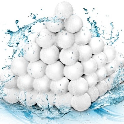 Foto van Tillvex® zwembadfilterballen 700 g - Duurzame vervanger voor 25 kg filterzand