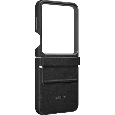 Foto van Flap ECO-Leather Case geschikt voor Samsung Galaxy Z Flip5 - Black