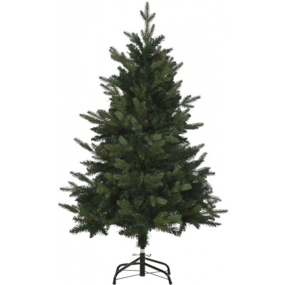 Foto van HOMCOM Kerstboom PVC, PE, Metaal Ø80 x 120 cm Groen