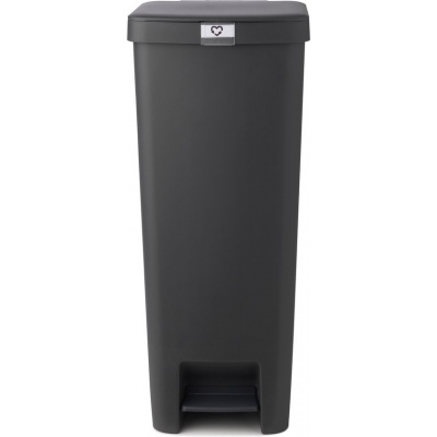 Foto van Brabantia StepUp Afvalemmer - 40 l - Donkergrijs