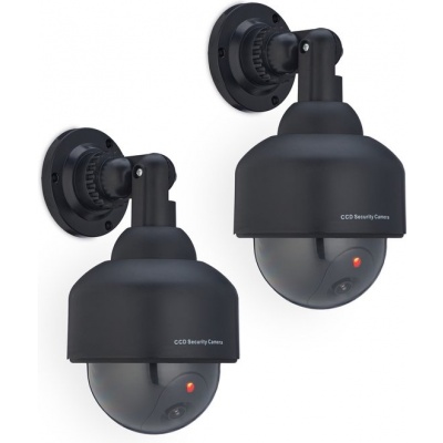 Foto van Dummy dome camera - set van 2 - binnen en buiten - nep bewakingscamera