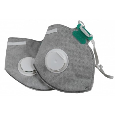 Stofmasker met Ventiel Grijs CE-Keur Stofmasker met Ventiel Grijs CE-Keur