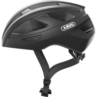 Foto van ABUS MACATOR Fietshelm mat zwart S - 51-55 cm - Geschikt voor stads- en elektrische fietsen - 280 g