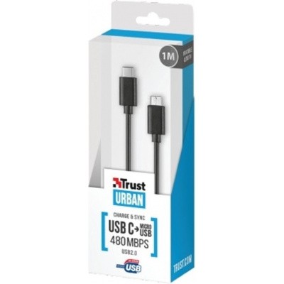 USB2.0 USB-C to micro-USB Cable 480Mbps 1m USB2.0 USB-C to micro-USB Cable 480Mbps 1m