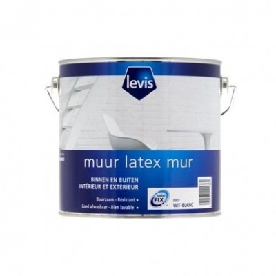 Levis Muurverf Mat Zwart Levis Muurverf Mat Zwart