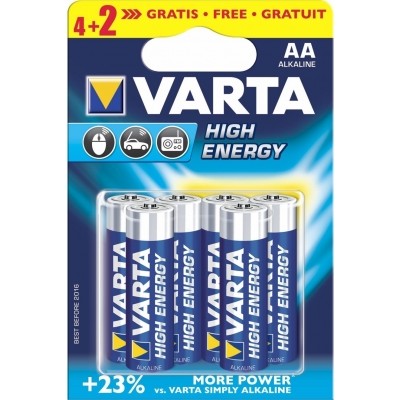 Varta AA lLR6 BLS 6 Varta AA lLR6 BLS 6