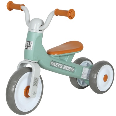 Foto van AIYAPLAY Loopfiets voor kinderen 1-3 jaar, 3-wielige balansfiets met stuurkussen