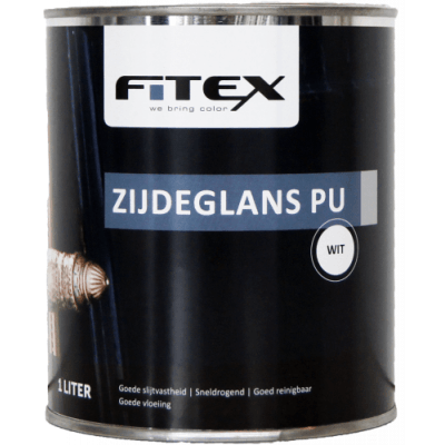 Fitex Zijdeglans PU Gemengd 1L Fitex Zijdeglans PU Gemengd 1L