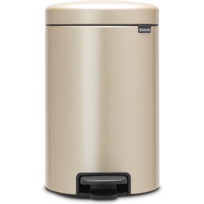 Foto van Brabantia NewIcon Prullenbak - 12 liter - Metallic Goud