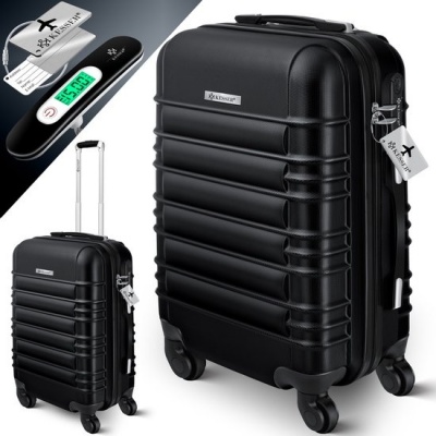 Foto van KESSER® 1x Handbagagekoffer Incl. Bagageweger + Bagagelabel - Reiskoffer Trolley Koffertje met 4 Wie