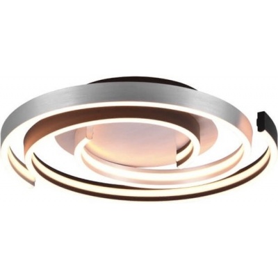 Foto van Dimbare metalen plafondlamp Caya in zwart