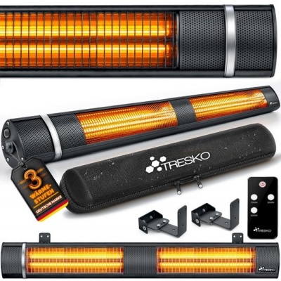 Foto van TRESKO 3000W Terrasverwarmer - Antraciet