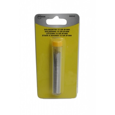 Soldeertin 15Gr ø1MM Soldeertin 15Gr ø1MM