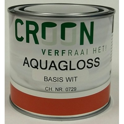 Croon Aquagloss Wit 500ML Croon Aquagloss Wit 500ML