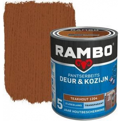Rambo Pantserbeits Deur&Kozijn Zijdeglans Transparant 2.5L Rambo Pantserbeits Deur&Kozijn Zijdeglans Transparant 2.5L