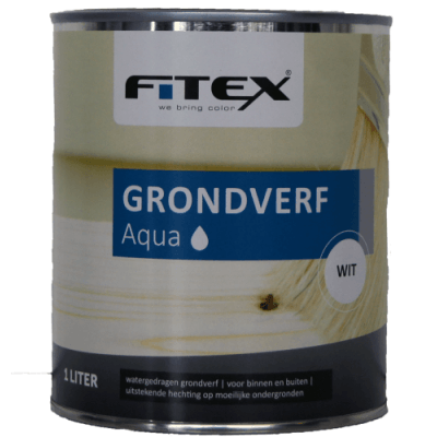 Fitex Grondverf Aqua Wit 1L Fitex Grondverf Aqua Wit 1L