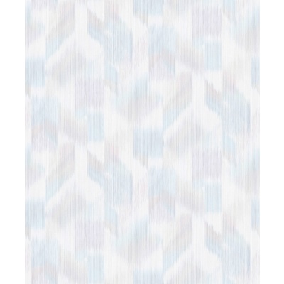 Foto van Vliesbehang Batik Strepen Turquoise Grijs Roze Erismann 10248-18